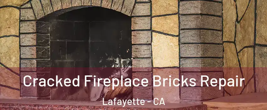  Cracked Fireplace Bricks Repair Lafayette - CA