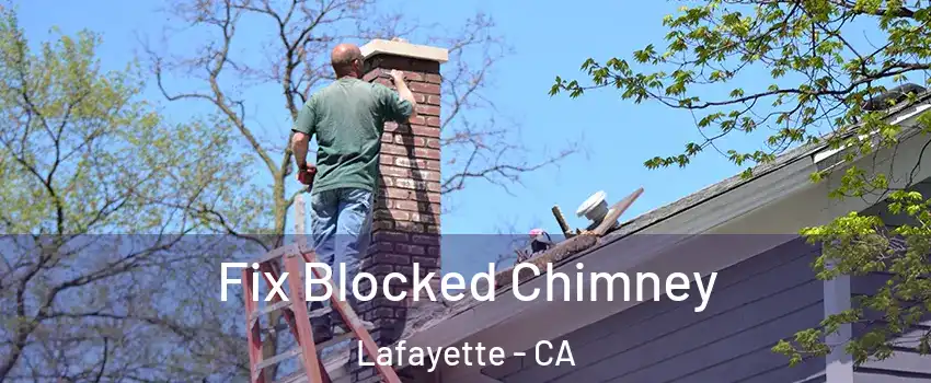 Fix Blocked Chimney Lafayette - CA