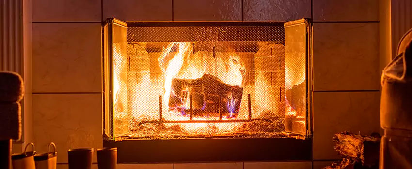 Mendota Hearth Landscape Fireplace Installation in Lafayette, California