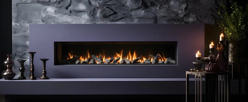 Ember Bed for Ventless Gas Fireplace in Lafayette, CA