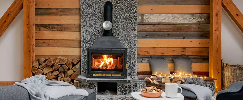 Thelin Hearth Products Direct Vent Gas Stove Fireplace Inspection in Lafayette, California
